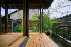 和合の家 濡れ縁