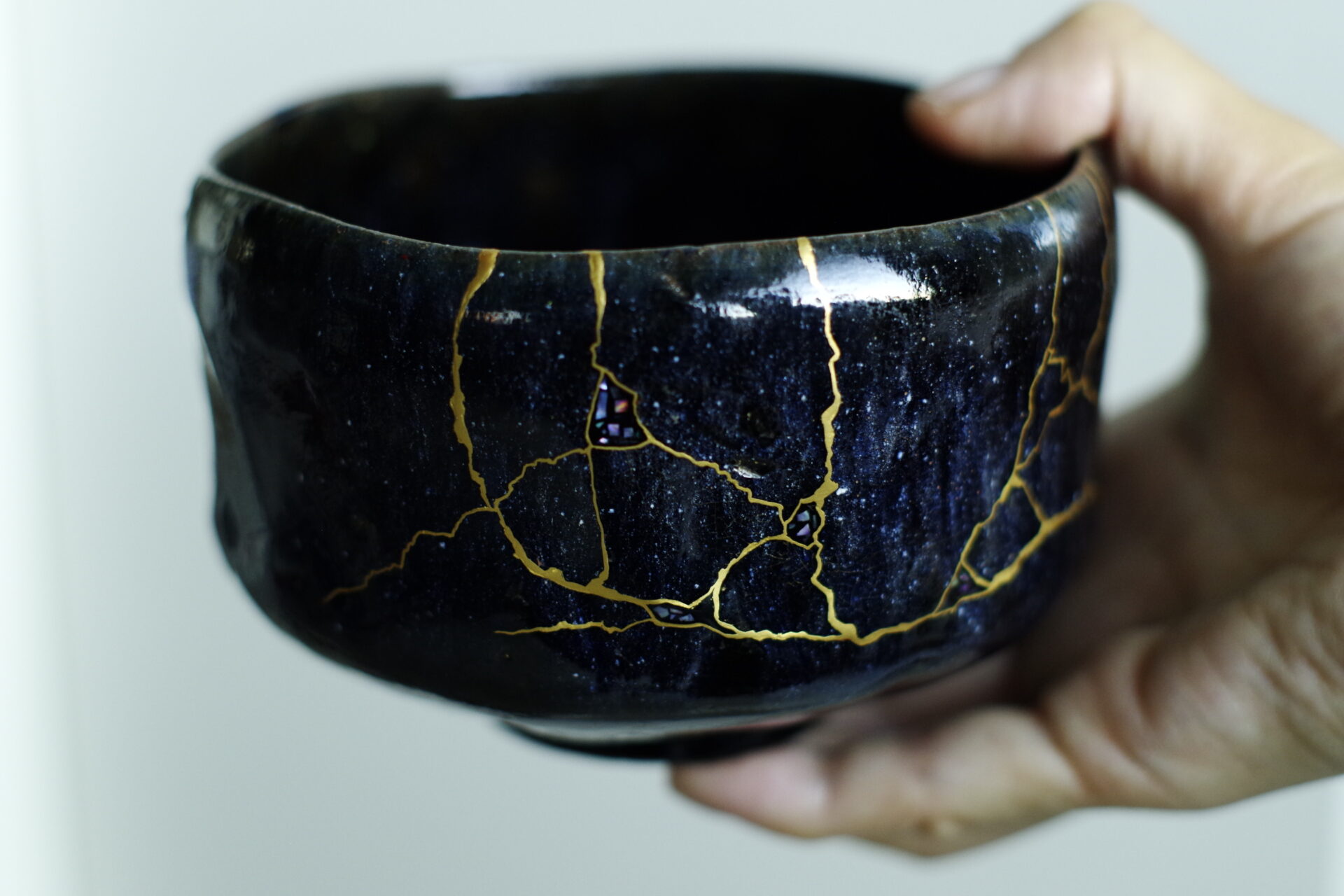 山盃　天場　金継ぎ 大切な器を金継ぎで蘇らせます！＞ ギャラリーくわみつ|広島県福山市