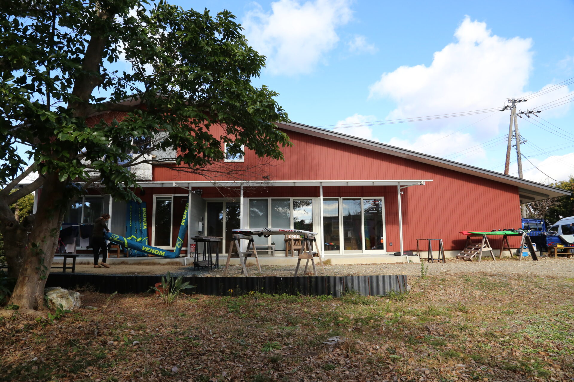 土壁と木の家　浜松