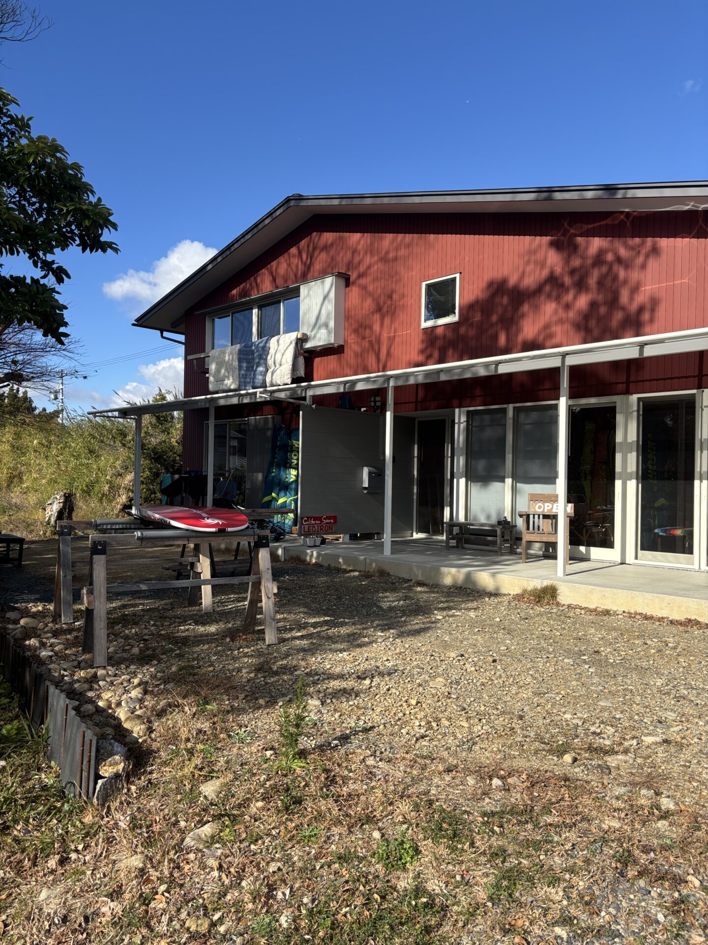 プロウィンドサーフィンの家