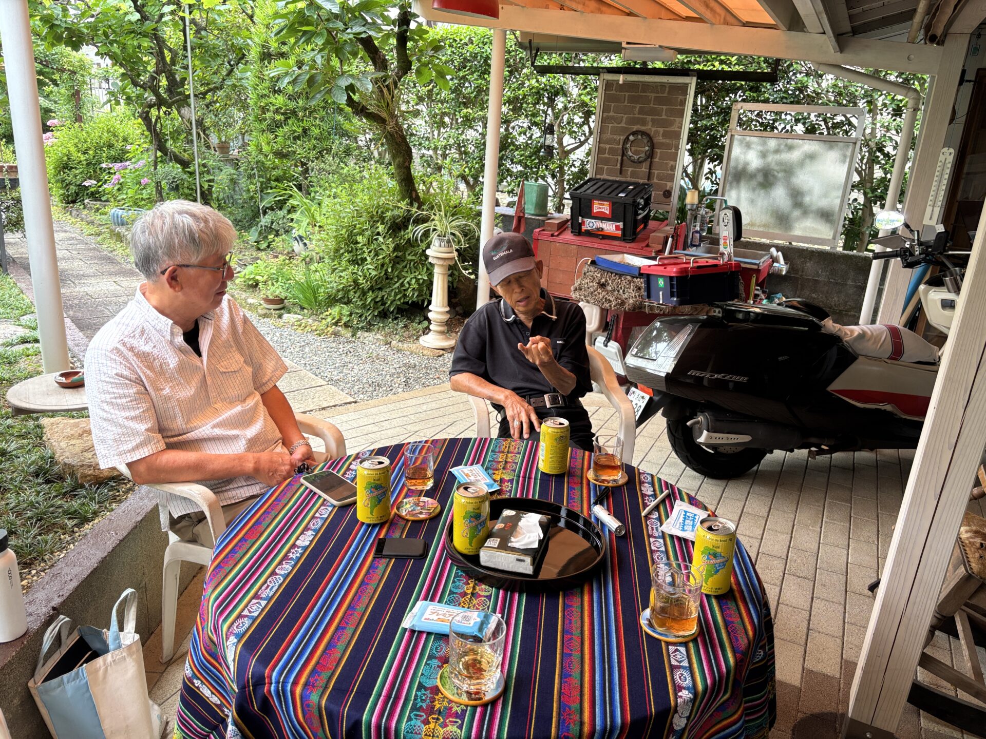 バイク小屋の改修　浜松