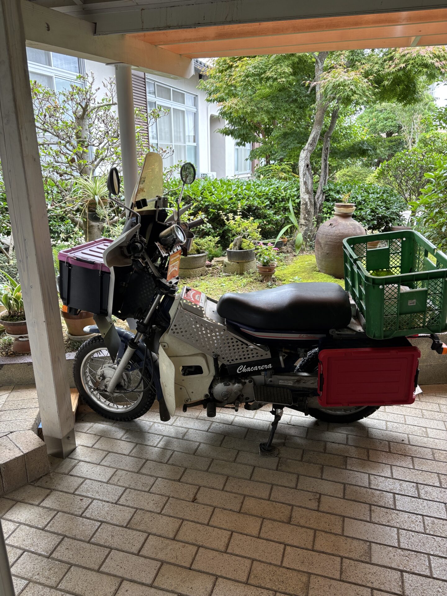 バイク小屋の改修 浜松